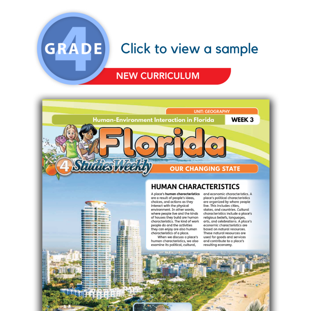 Florida Social Studies 4th Grade