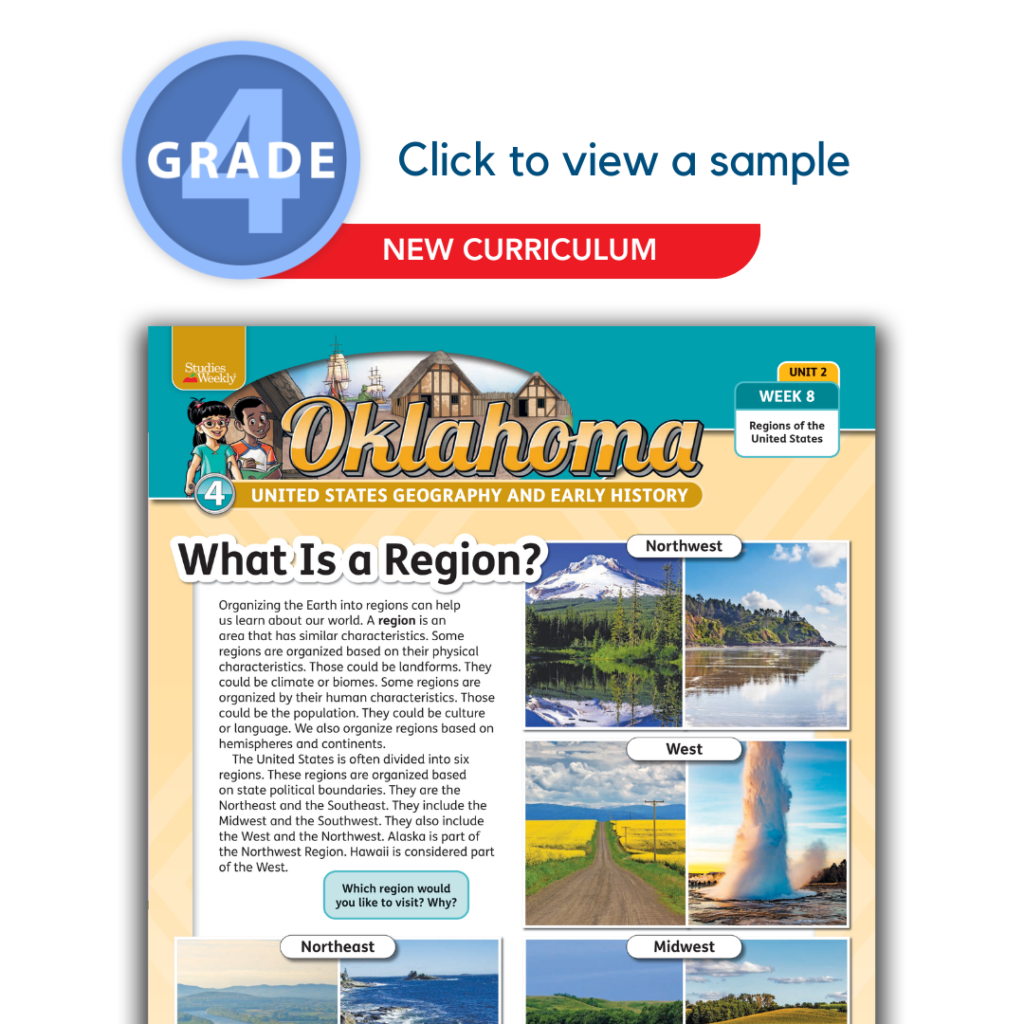 Oklahoma Social Studies 4th Grade