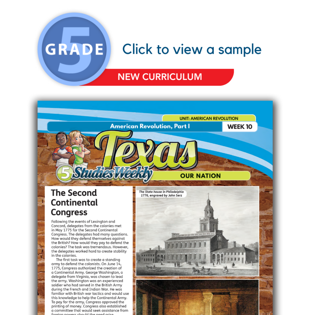 Texas Social Studies 5th Grade