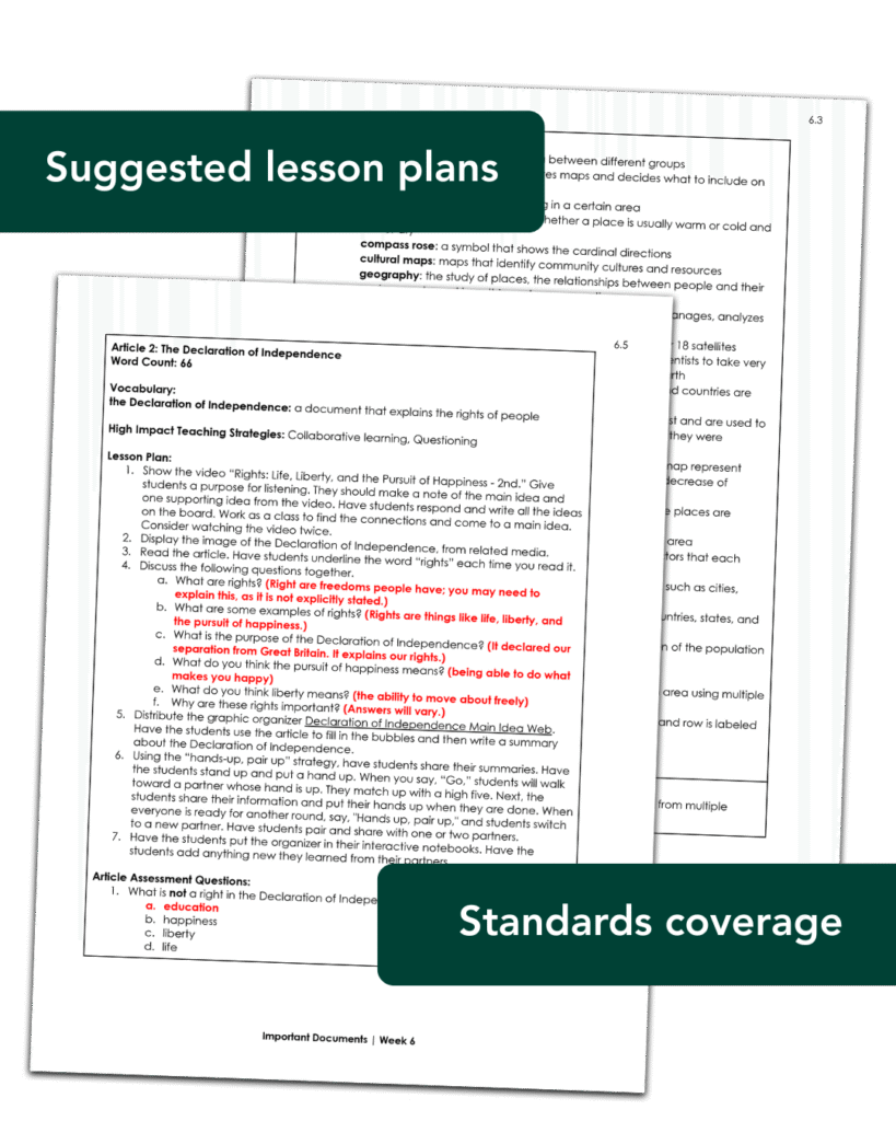 Standards in TE