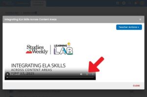 Teacher PD Screenshot