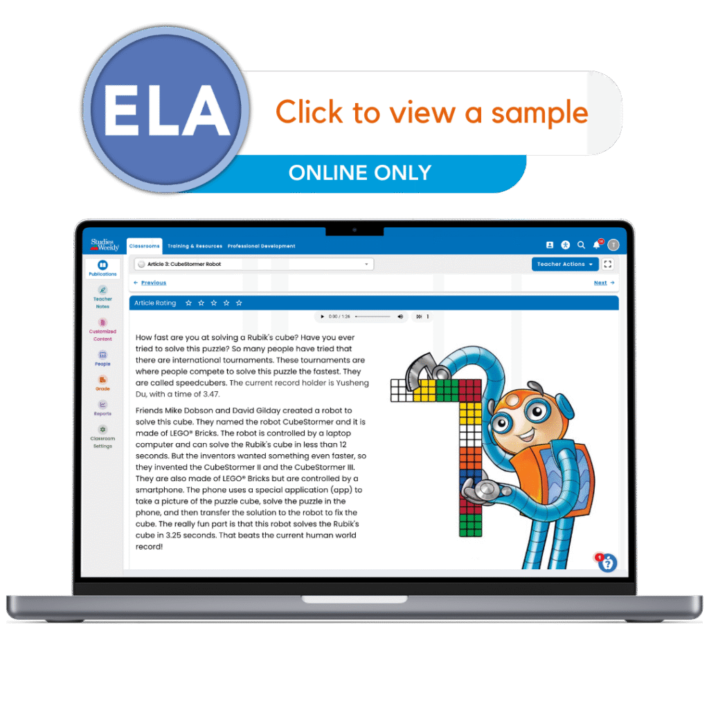 ELA Summer school laptop