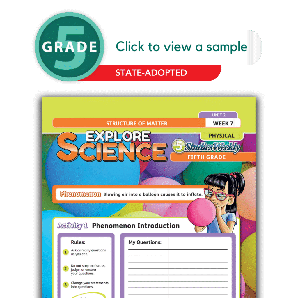 Explore Science 5 Adopted