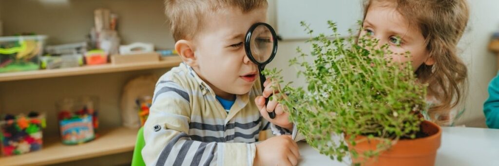 Student Growth - October 2025 student observing growth