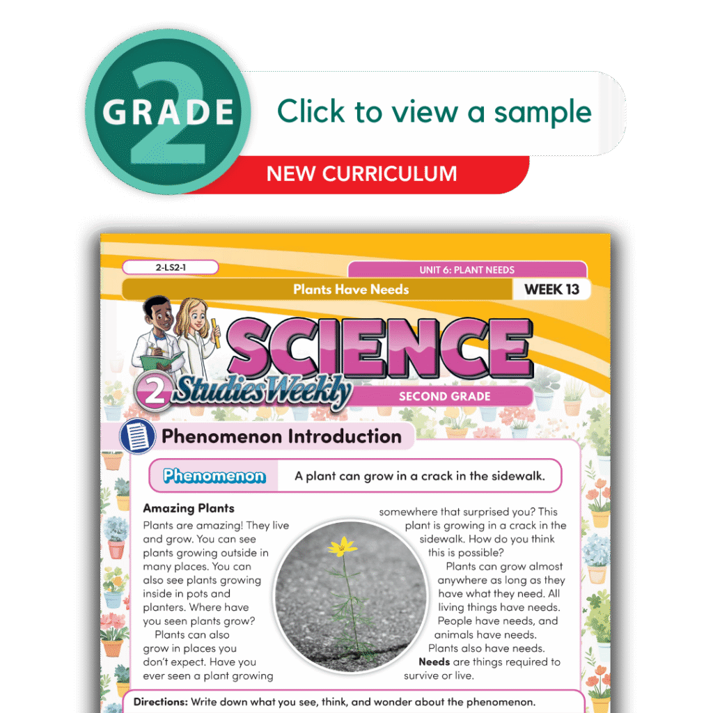 Studies Weekly Science Curriculum 2nd Grade