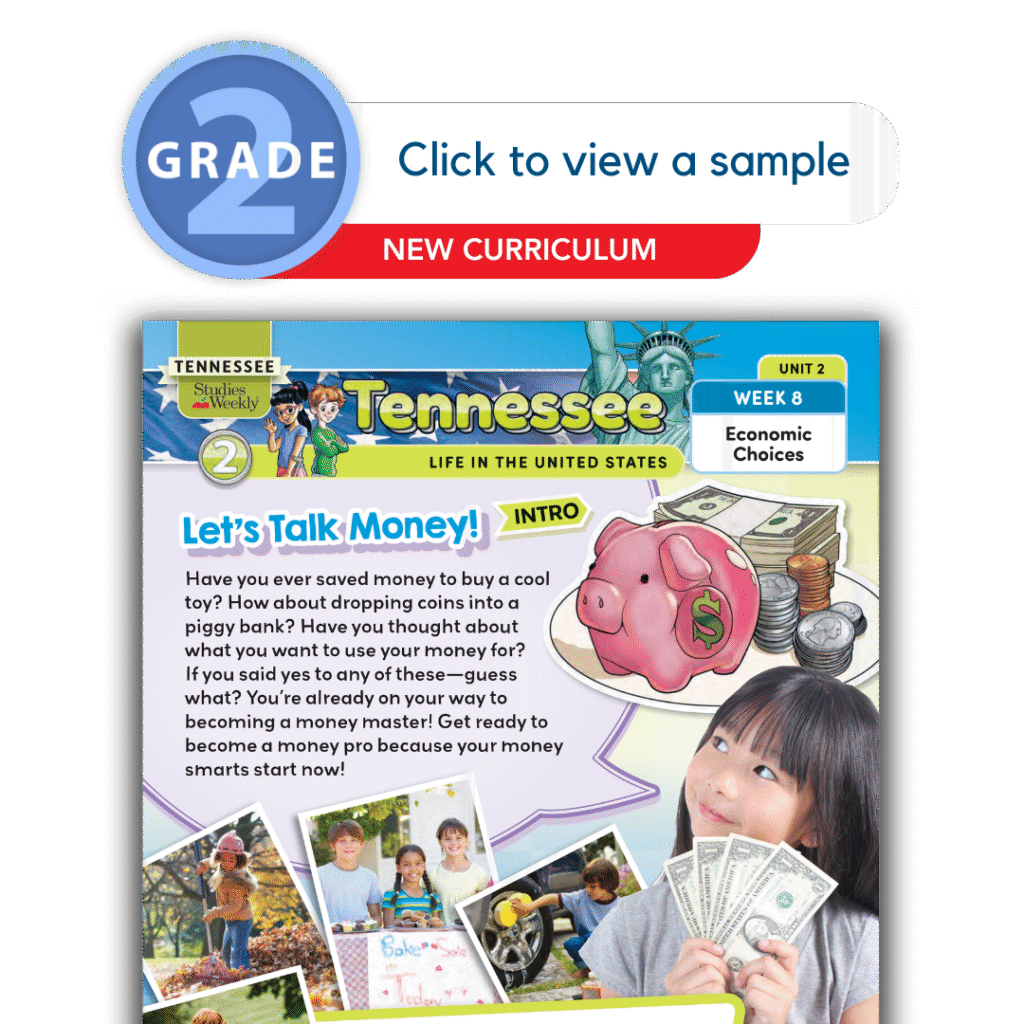 Tennessee Social Studies 2nd Grade