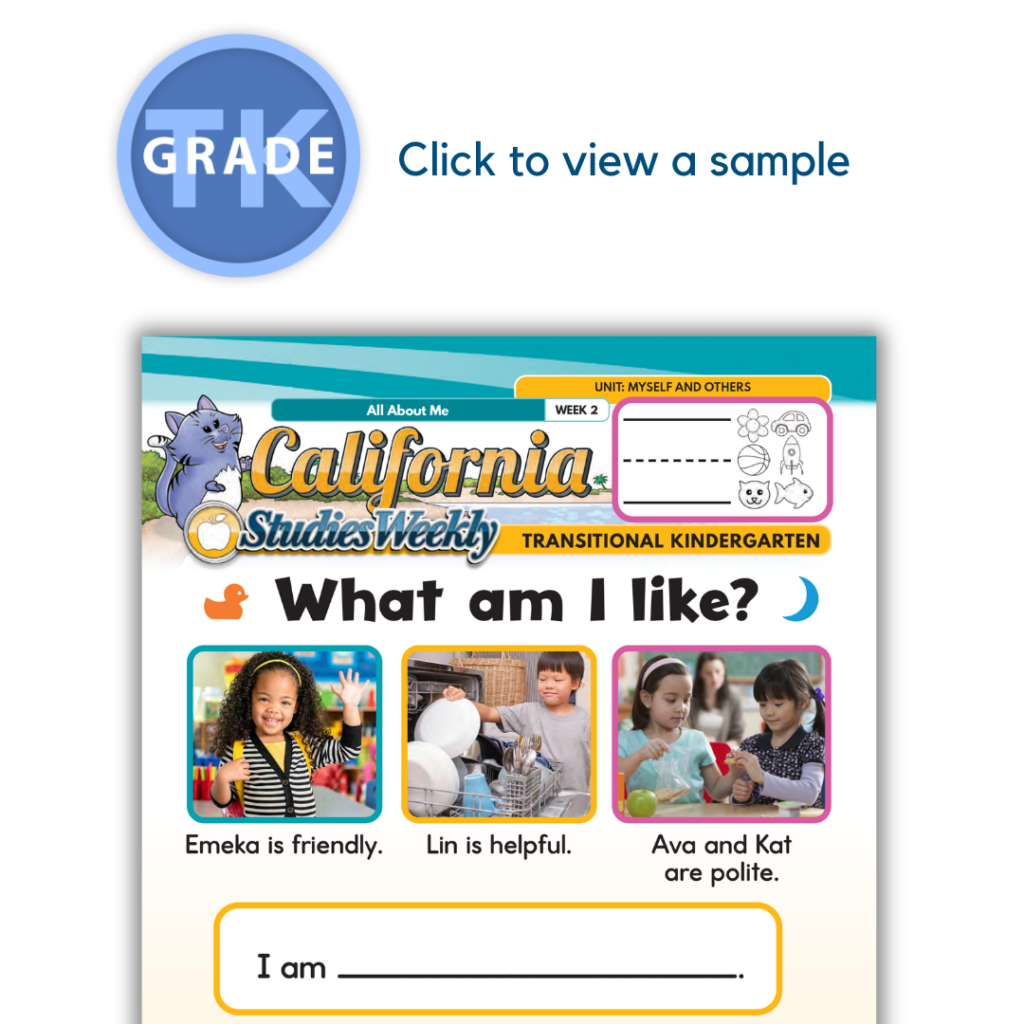 CA Transitional Kindergarten