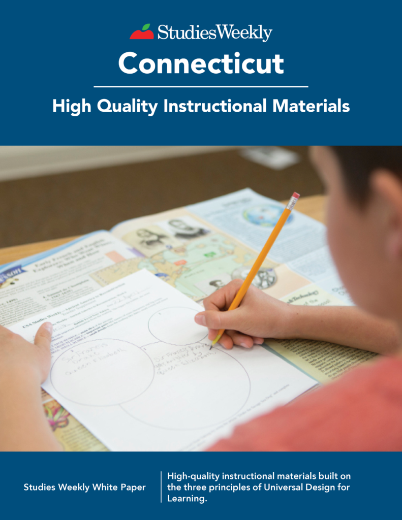 2026 DIG THUMBNAIL Connecticut HQIM White Paper Connecticut HQIM (high quality instructional materials)