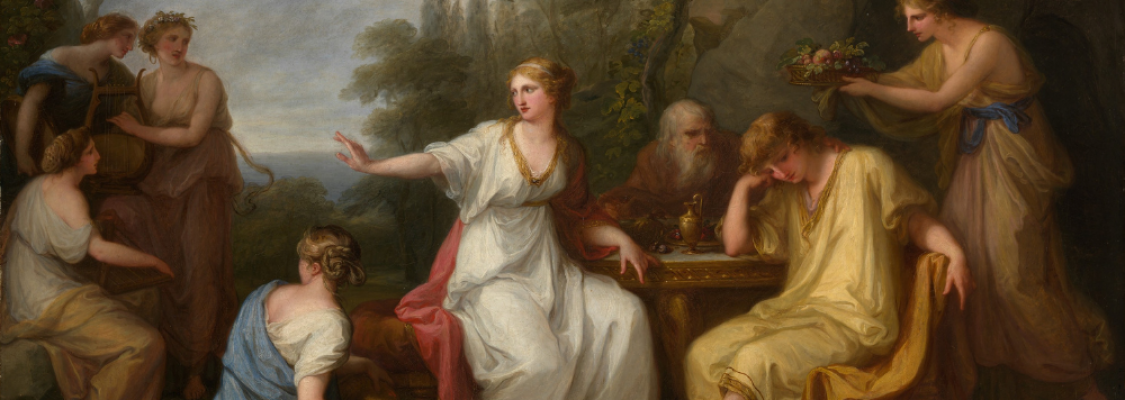 The Sorrow of Telemachus by Angelica Kauffman The Sorrow of Telemachus by Angelica Kauffman