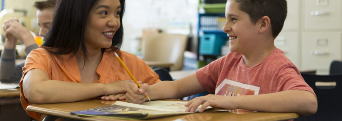 Studies weekly teacher with student Studies Weekly Educational Tools
