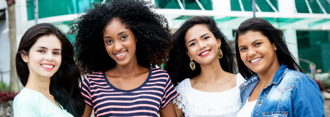 Women of Color for Women’s History Month Four women of different nationalities